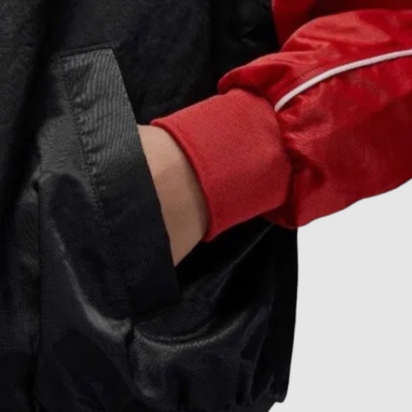 NWOT - Nike Jordan Flight Renegade Flight Bomber Jacket Women's Size Medium NEW - Picture 7 of 7